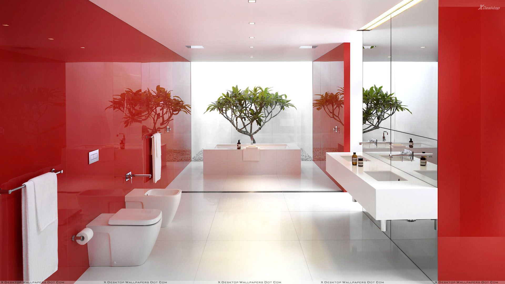 beautiful-red-white-bathroom-interior-wallpaper